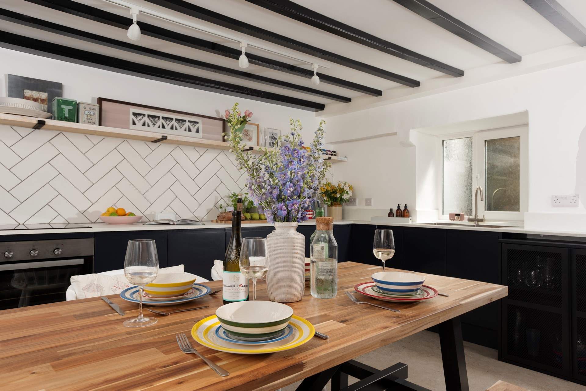 Lay the table for loved ones to gather around.