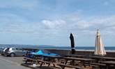 The Cricket Arms at Beesands, just down the road, has seats outside the pub so clients can enjoy the view. - Thumbnail Image