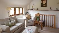Comfy furniture to snuggle into.