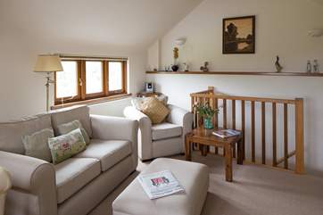 Comfy furniture to snuggle into.