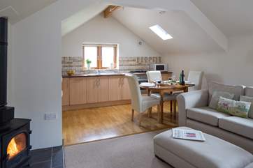 The cosy living-room.