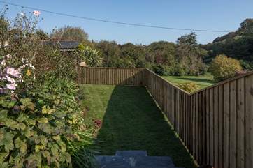 The gardens are lovingly maintained and manicured.