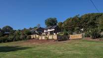 Looking back at The Garden Cottage from afar.