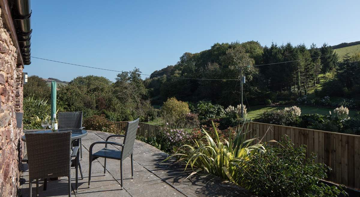 What beautiful views can be enjoyed from your raised patio.