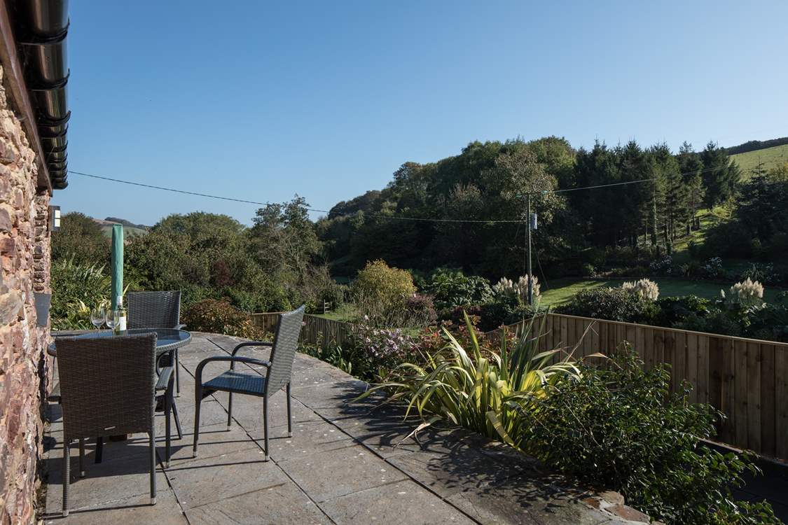 What beautiful views can be enjoyed from your raised patio.