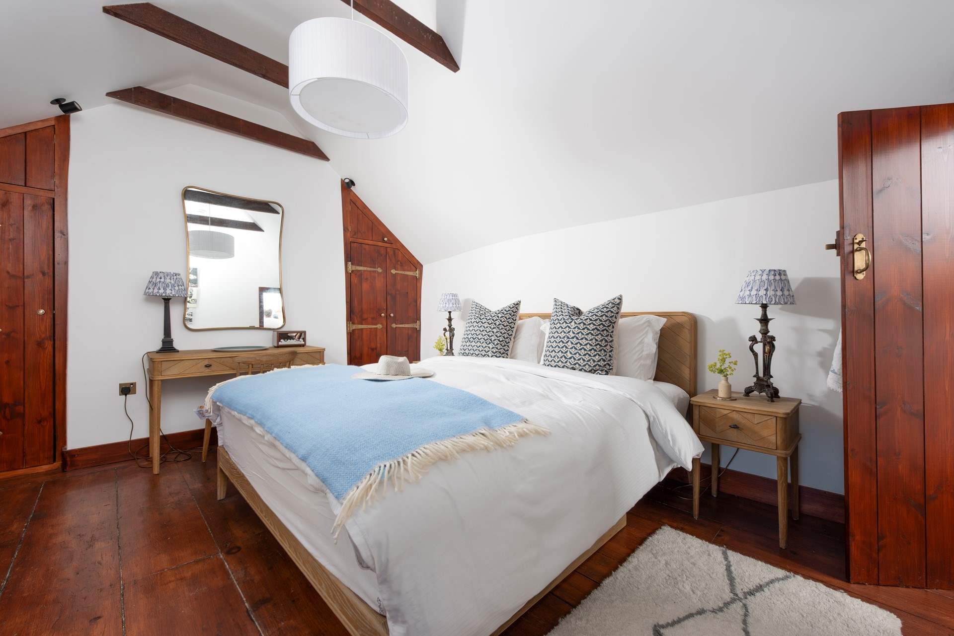 Two gorgeous bedrooms are on offer at Rubena Cottage.