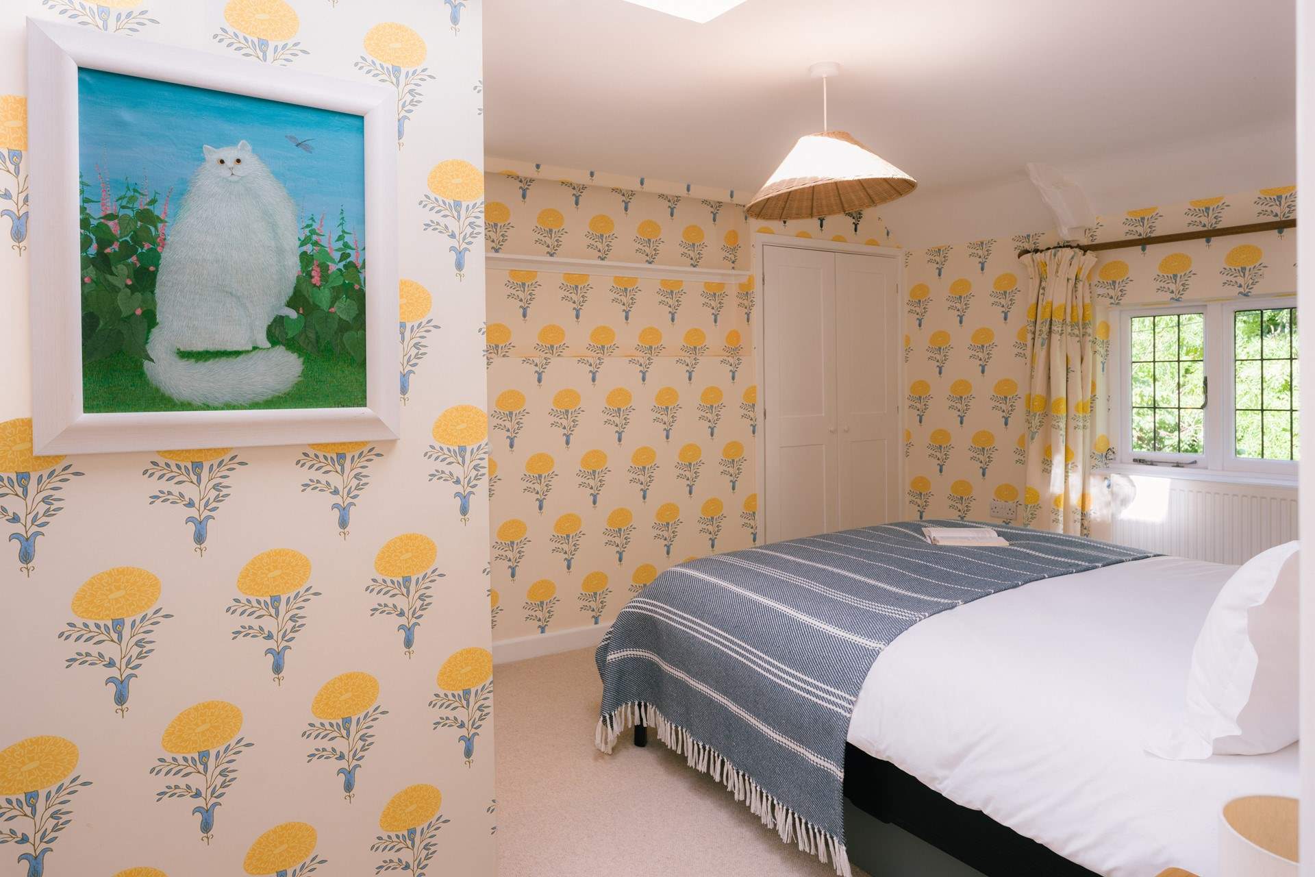 The king-size bed is very tempting - a good night's sleep (and a few lie ins) are likely.