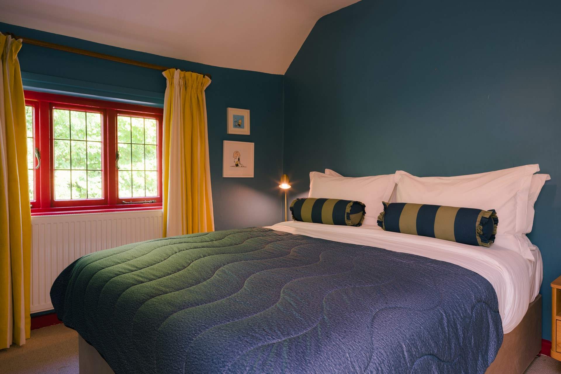 Bedroom 1 captures such a wonderfully luxurious mood and lures you in with the promise of a blissful slumber.