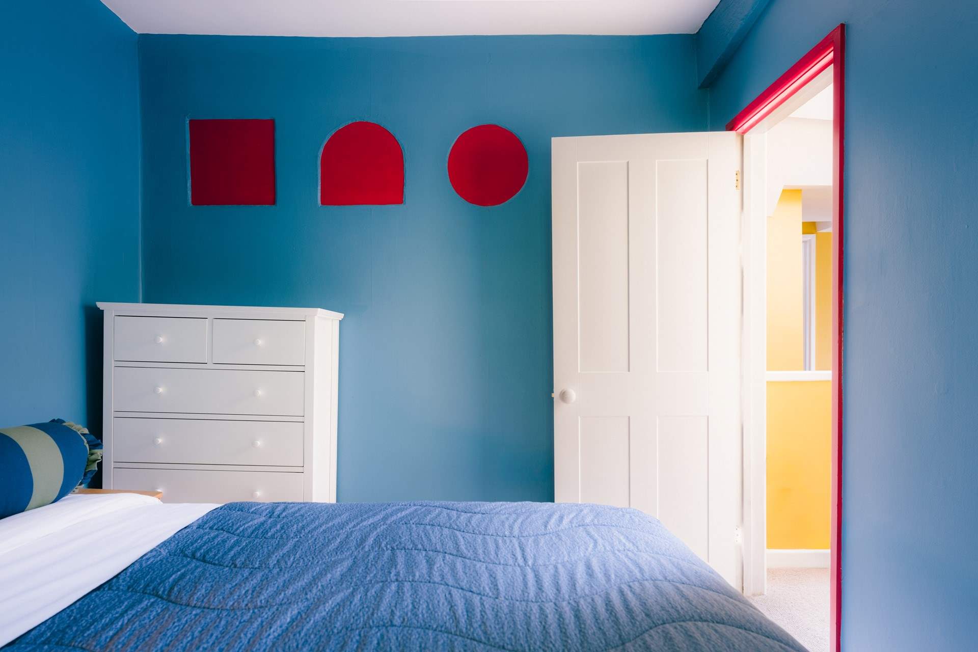 A nod to its colourful and characterful Glastonbury setting.