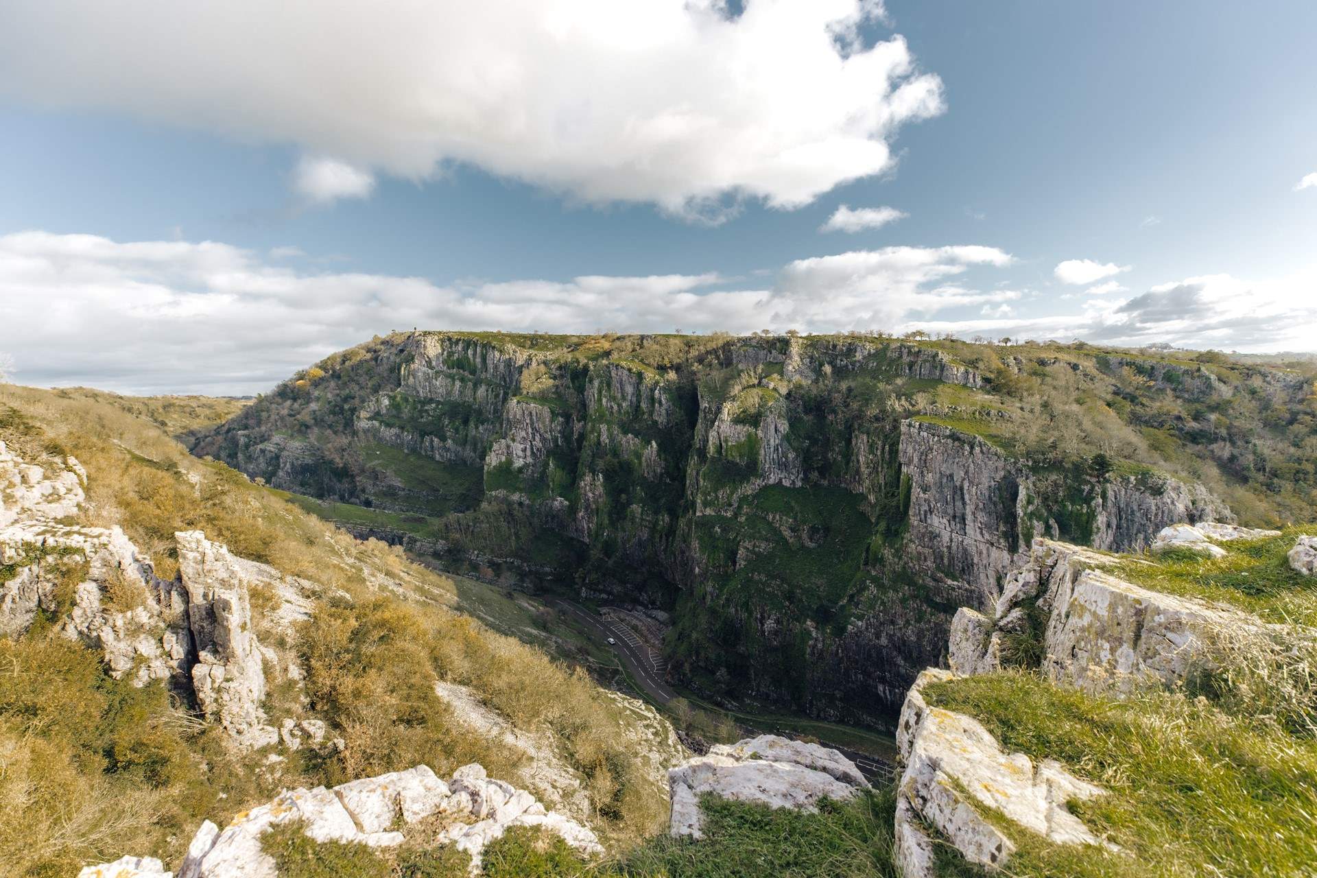 Cheddar Gorge is a short drive and a must see.