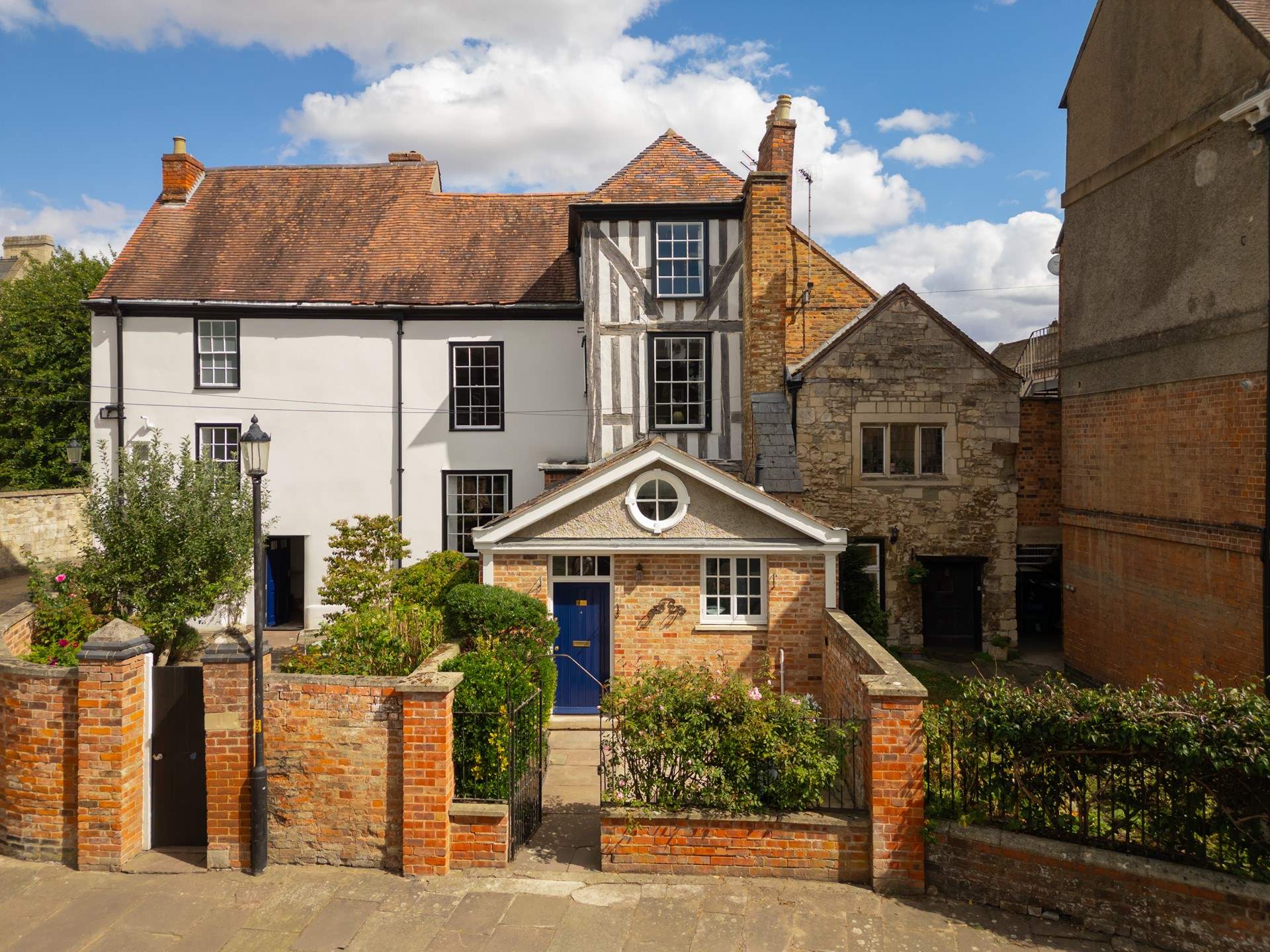 The beautiful historic St Peter's House.