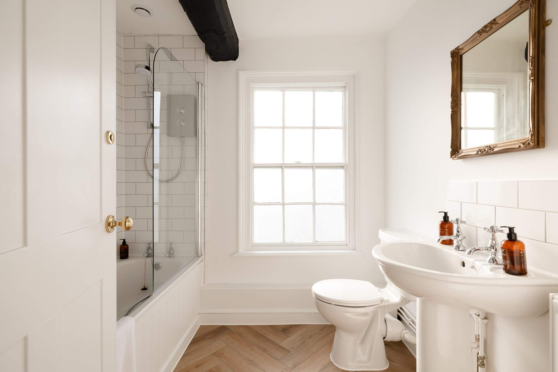 Soak in the bath and take time to relax and refresh.