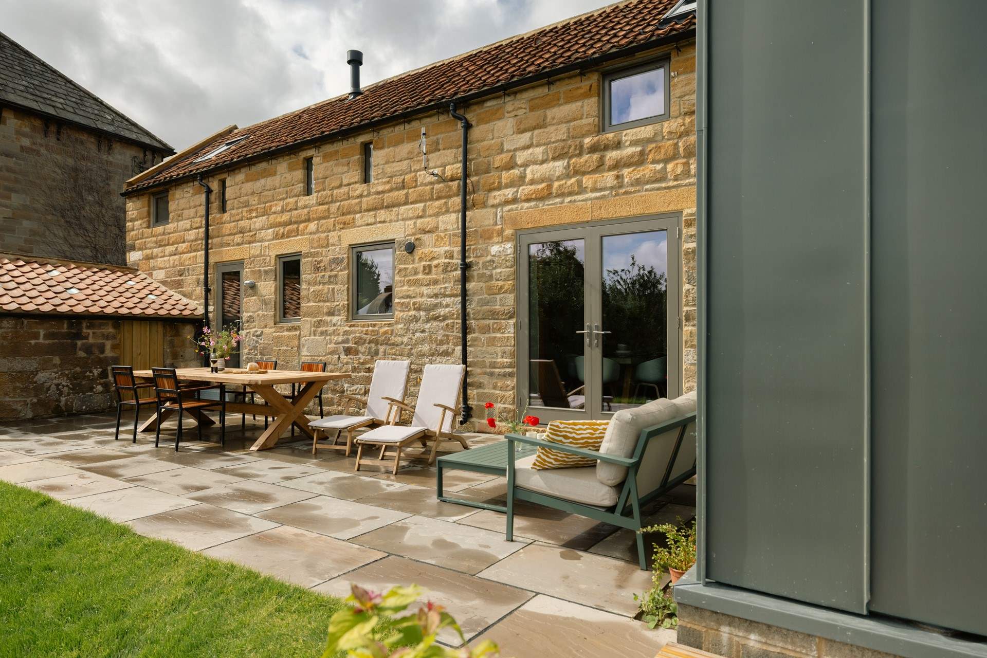 With plenty of outdoor space make the most of the fresh Yorkshire air.