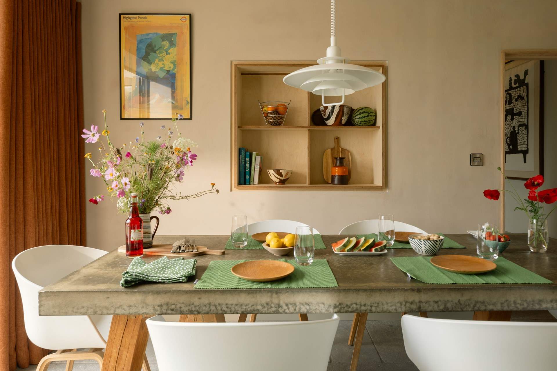 A wonderful place to share food and stories.