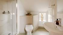 The first floor shower-room.
