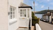 Welcome to Hawcombe Cottage. The River Tavy is just yards from your door.