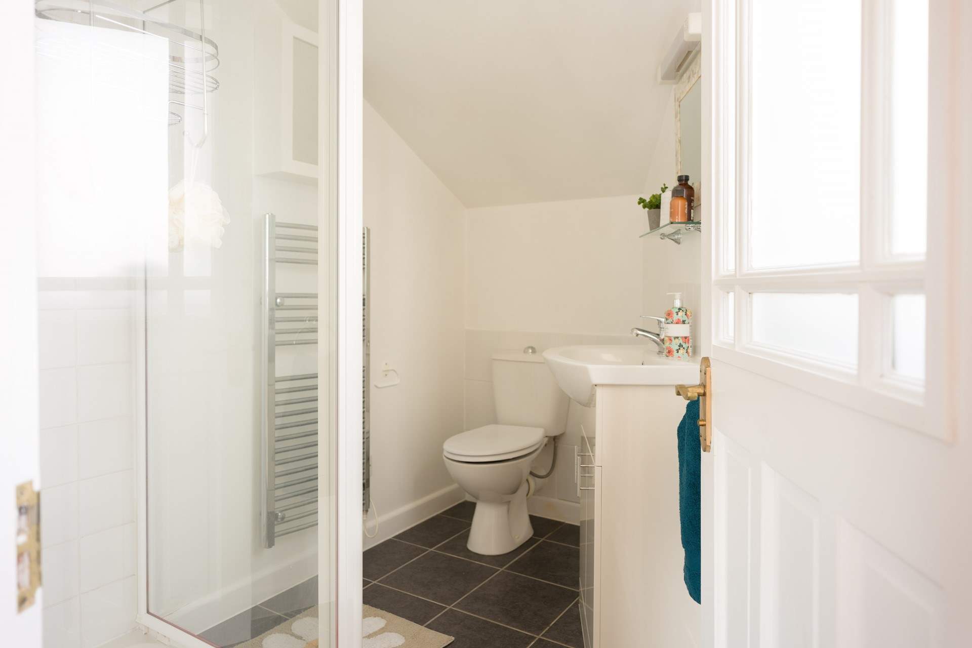 perfect for a refreshing shower before heading off for the day.