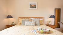 The oh so pretty bedroom.