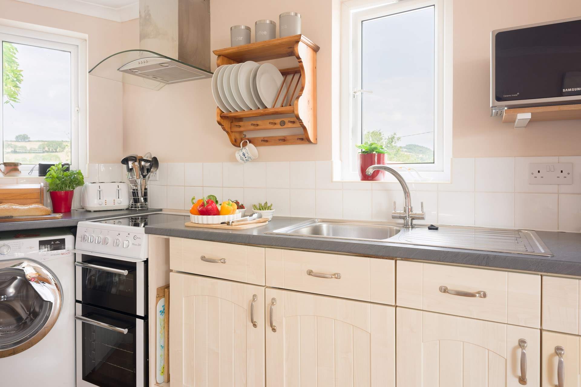 All you need for preparing a hearty meal.