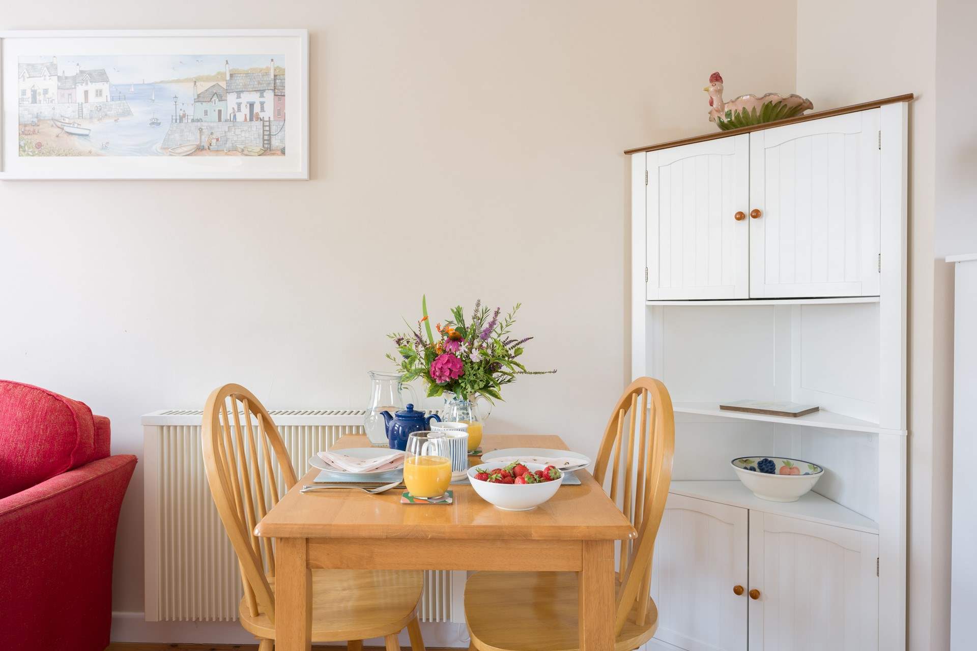 Leisurely breakfasts and hearty suppers are what holidays are made of.