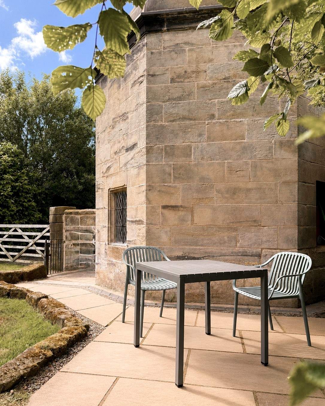 Dine alfresco and listen to the gentle hum of nature that surrounds the hideaway. 