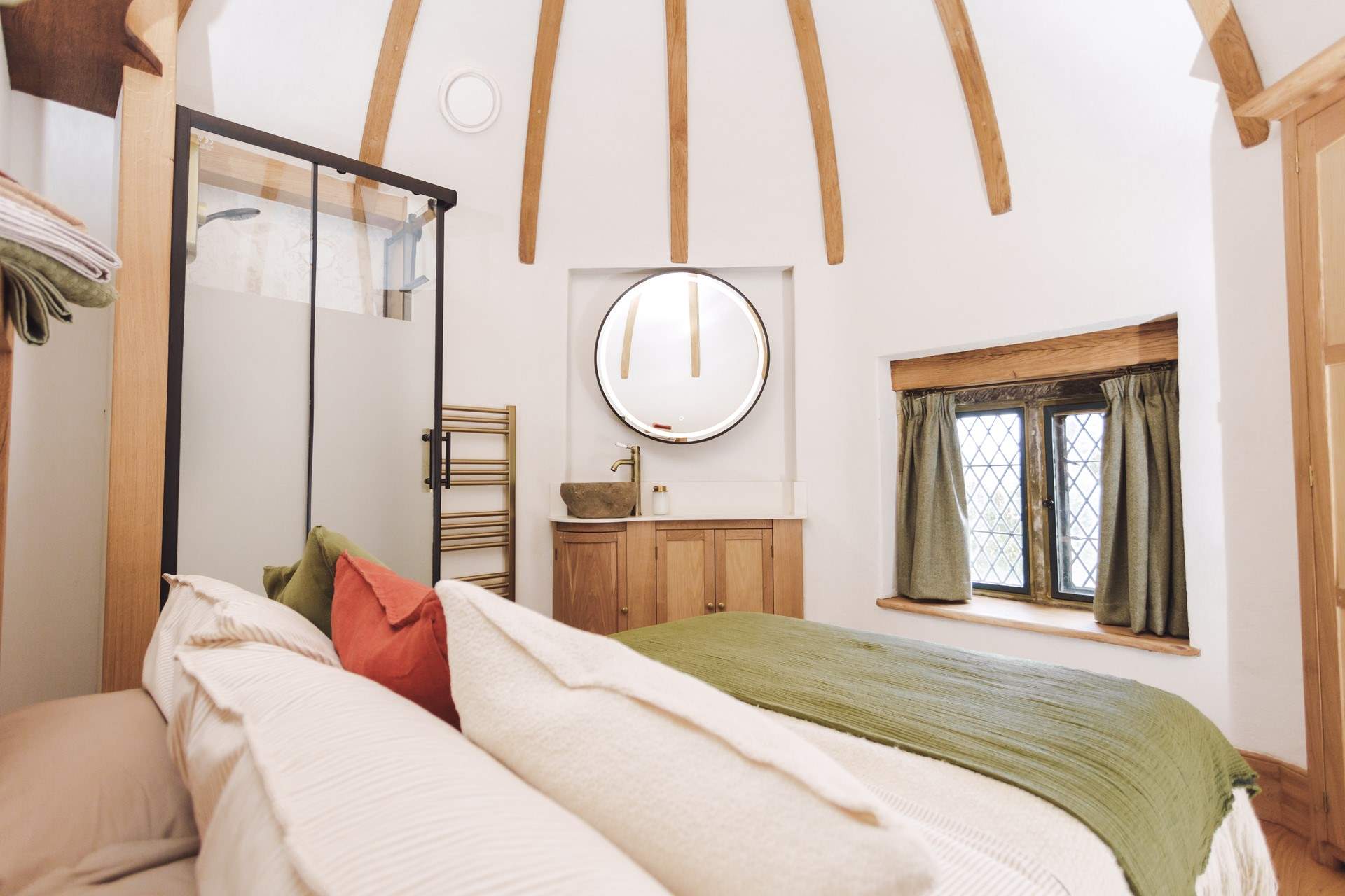 The perfect spot to rest your head after a day of exploring the Staffordshire countryside. 