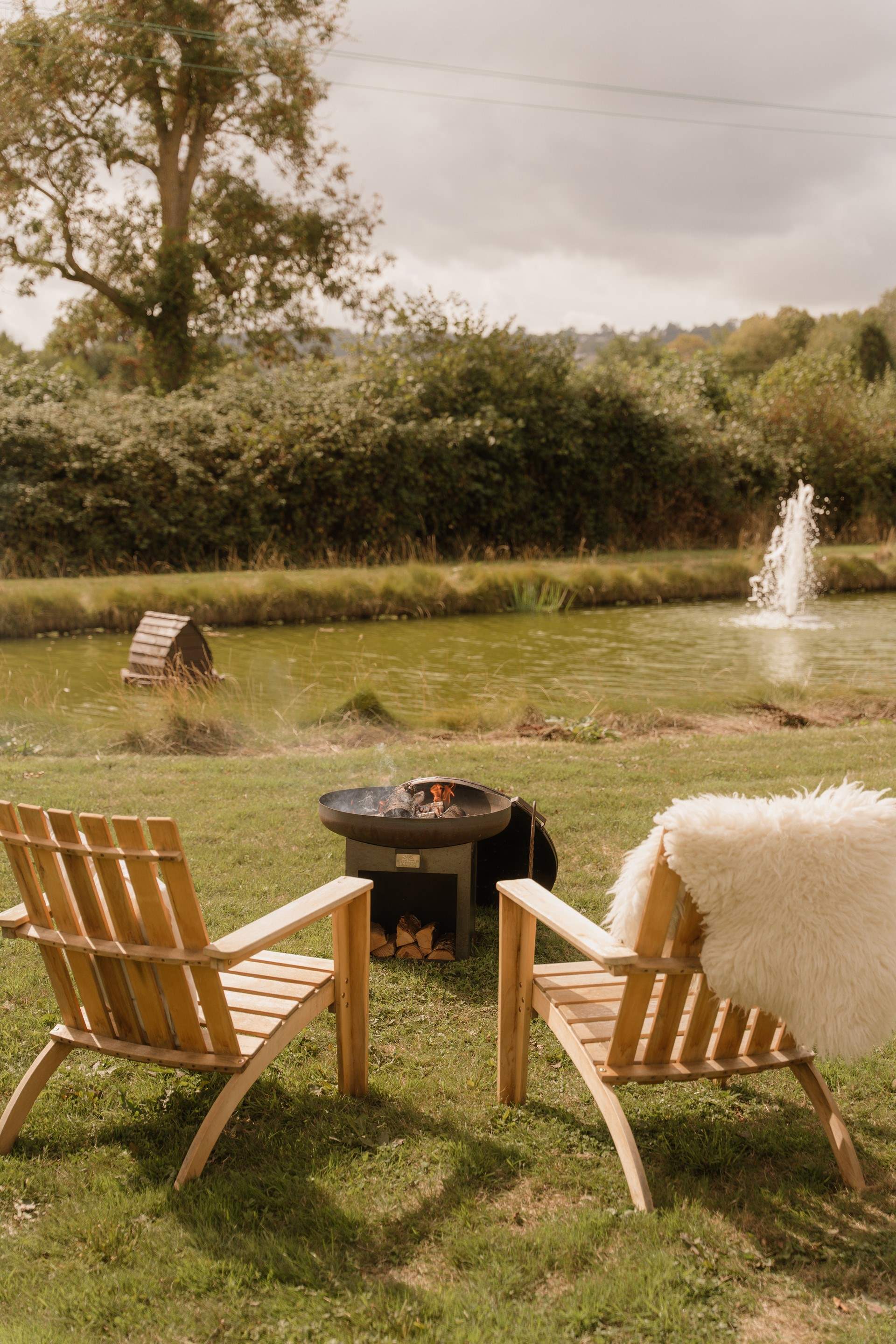 ... and fireside moments.