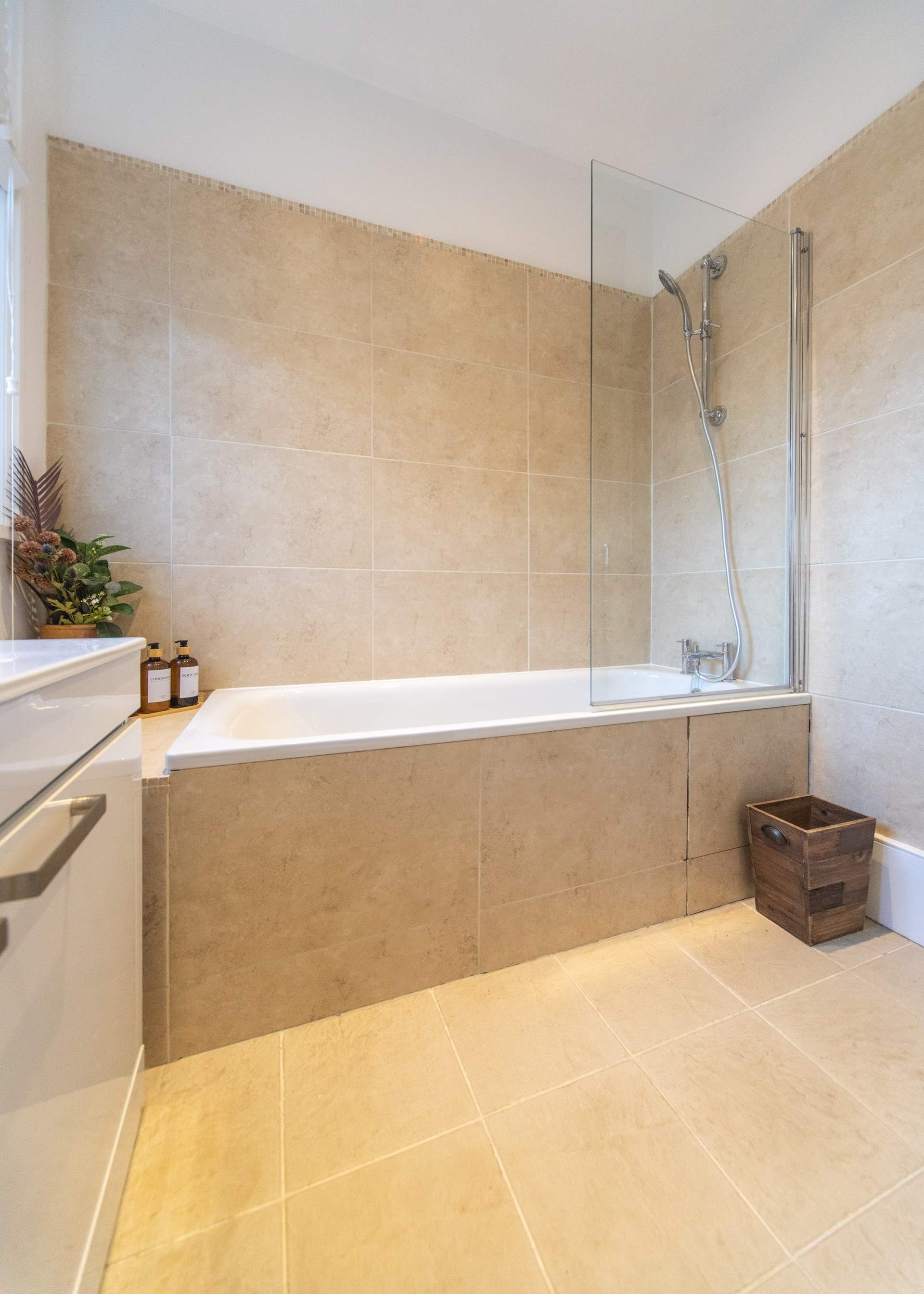 The family bathroom.