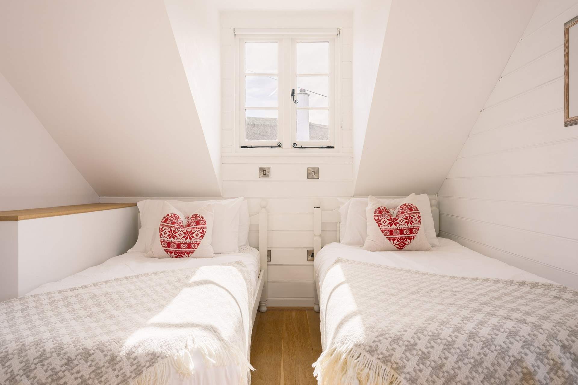 This lovely dual-aspect room is such a bright and welcoming space. Slow lazy starts are a must!