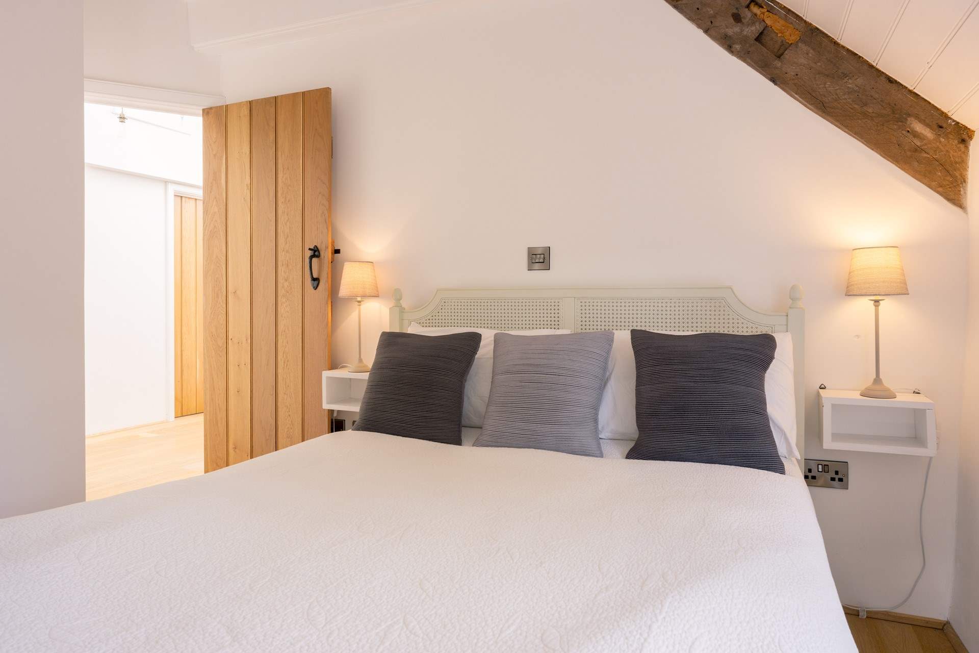 The tempting king-size bed will be hard to tear yourself away from in the morning...