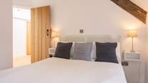 The tempting king-size bed will be hard to tear yourself away from in the morning...