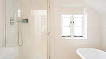 Completing the upstairs accommodation is a spacious and plush family bathroom.