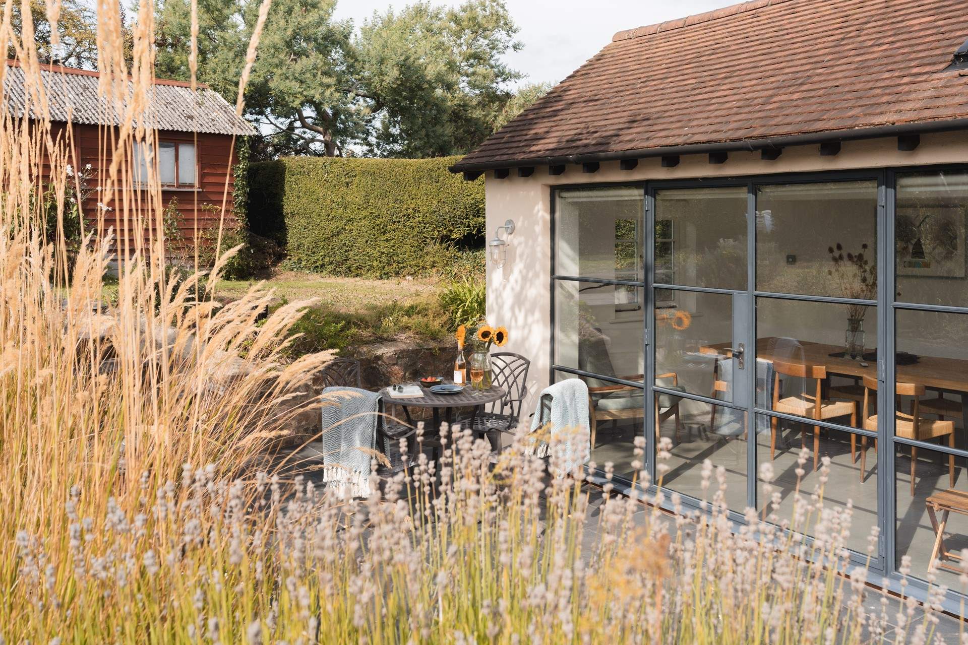 The outdoor areas are a real treat and blissfully quiet.
