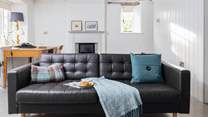 Contemporary touches really do work hand in hand with this old cottage to create a very unique and homely feel.