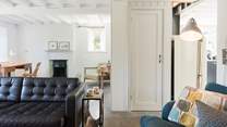 The sitting-room is quite special with character features throughout, blended carefully with contemporary styling.