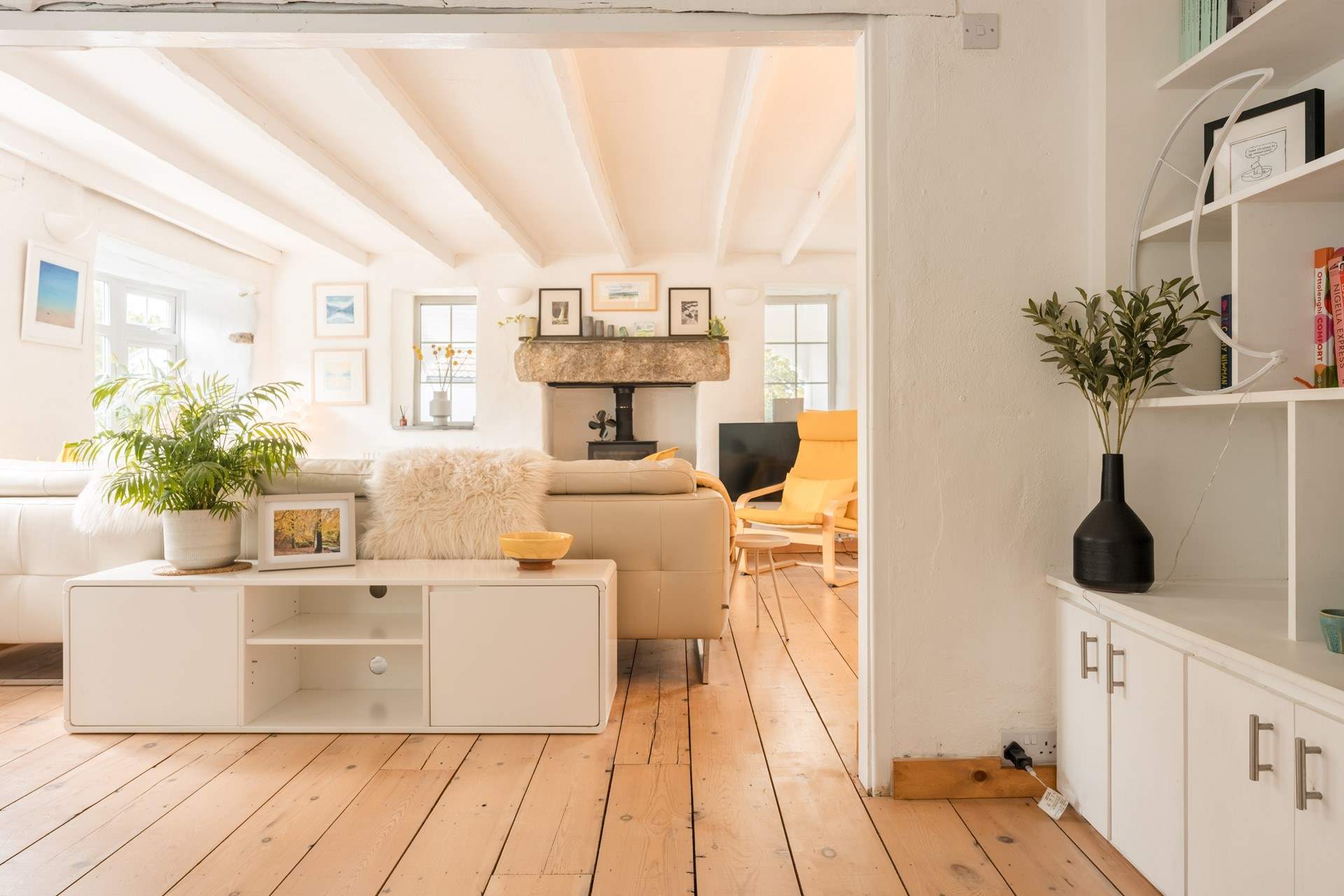 The open plan ground floor has a lovely flow and feel throughout.
