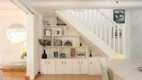 Head up the stairs to find all three bedrooms and the family bathroom.