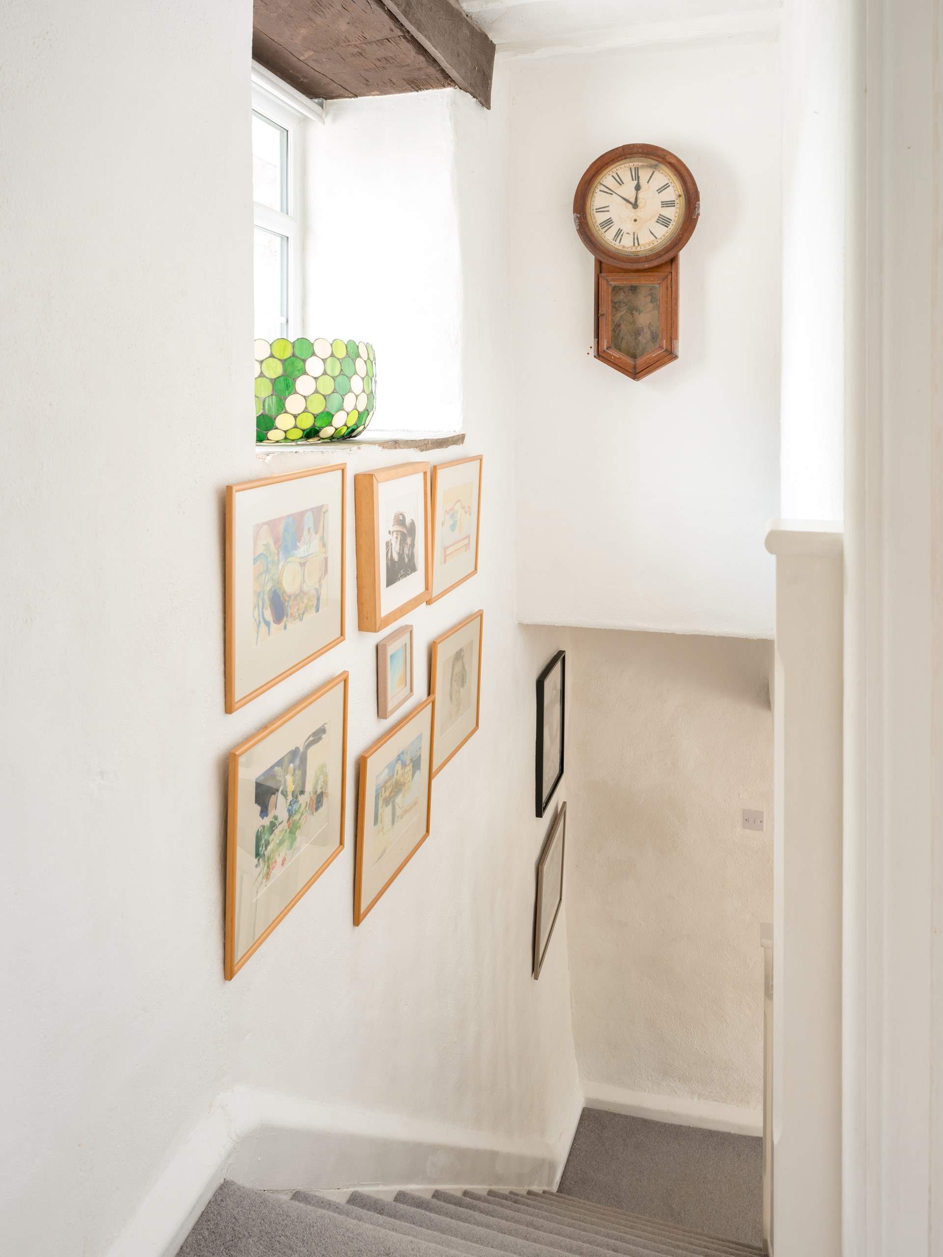 There is beautiful art, pictures and trinkets to be found around the house. 