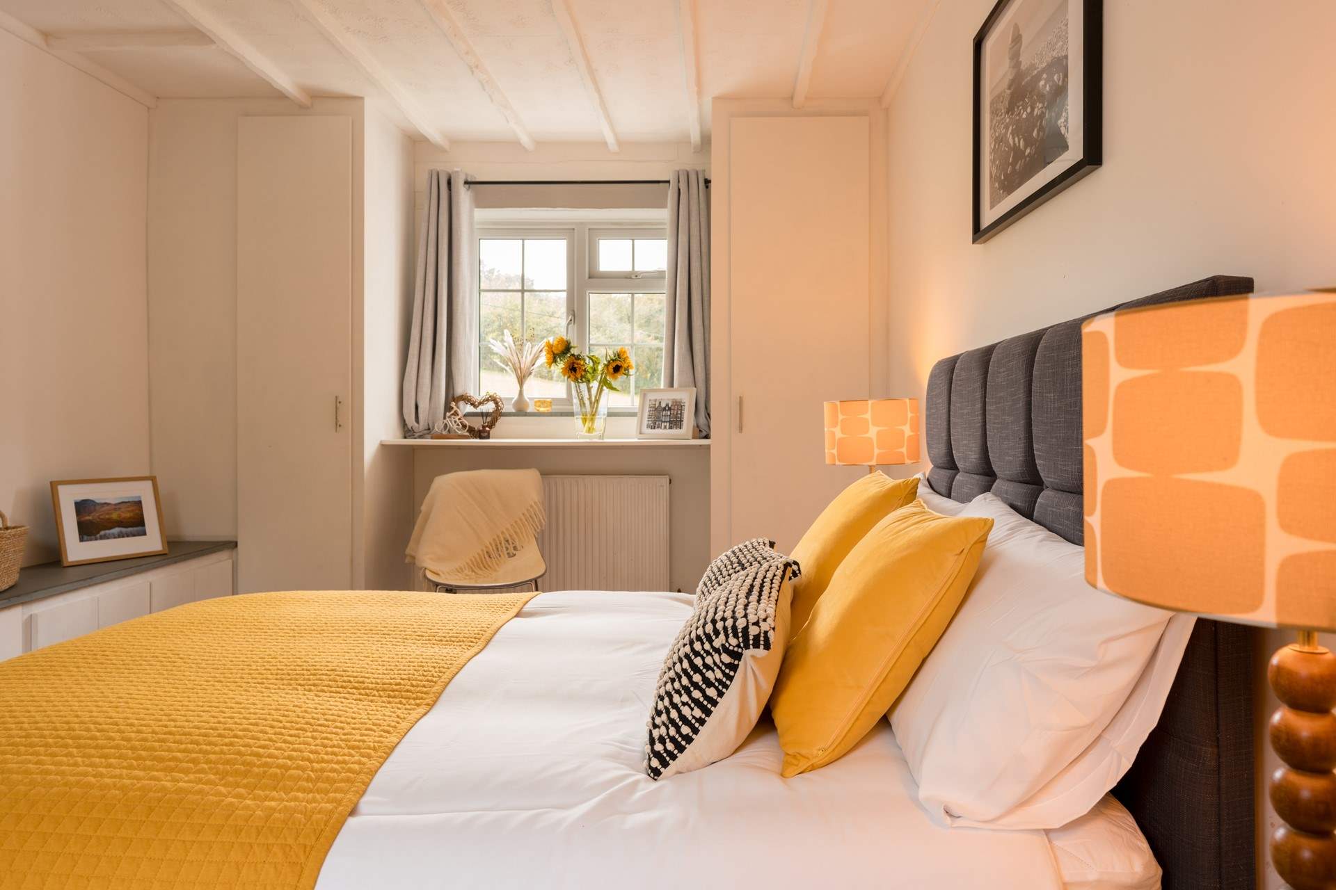 All of the bedrooms have been styled beautifully with lovely touches throughout.