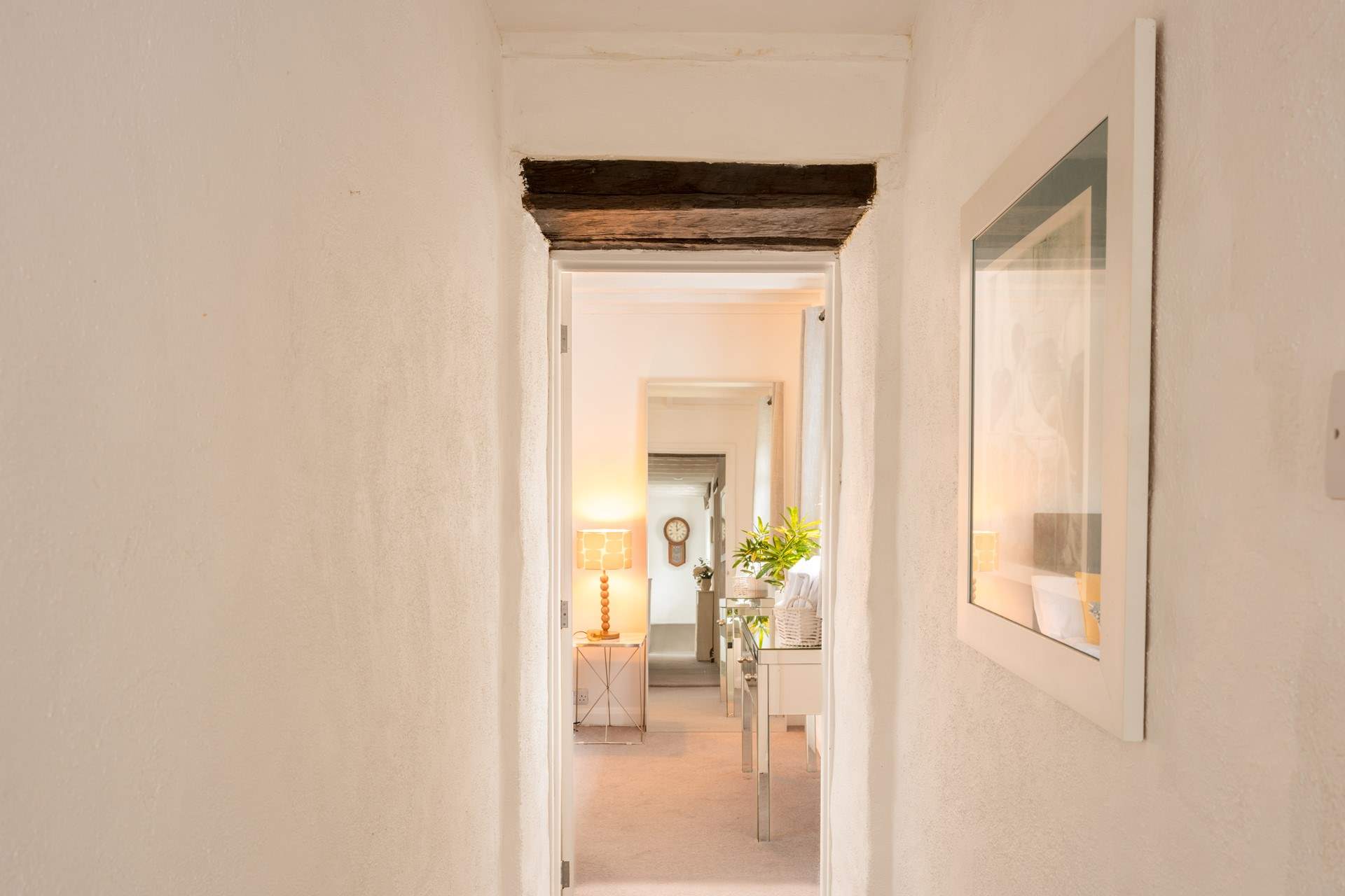 Head along the landing to bedroom 3.