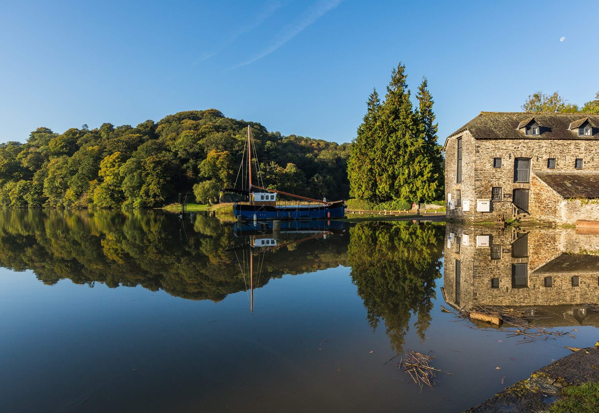 Enjoy leisurely walks around the National Trust's Cotehele Estate.