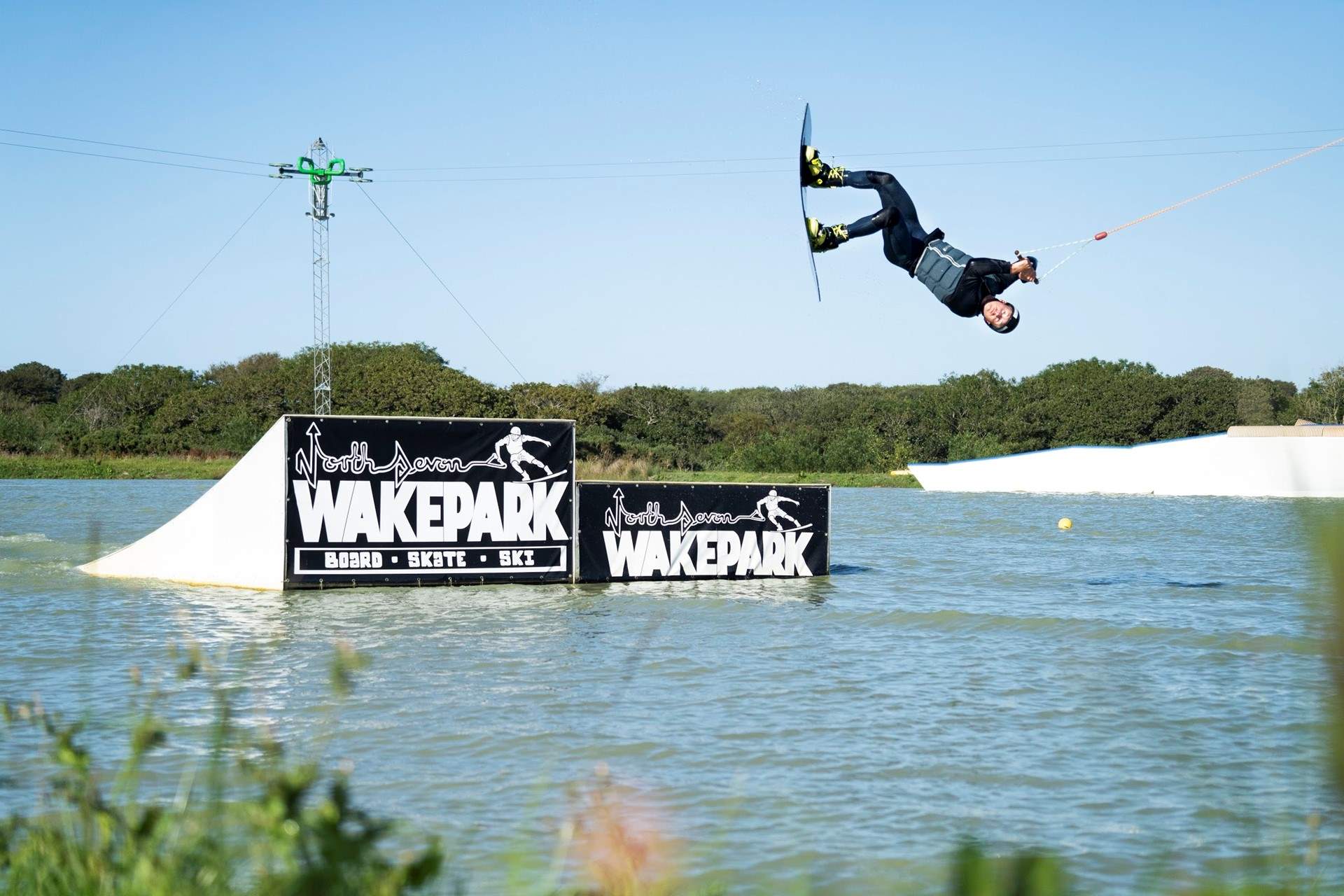 For a day of thrills head to North Devon Wakepark.