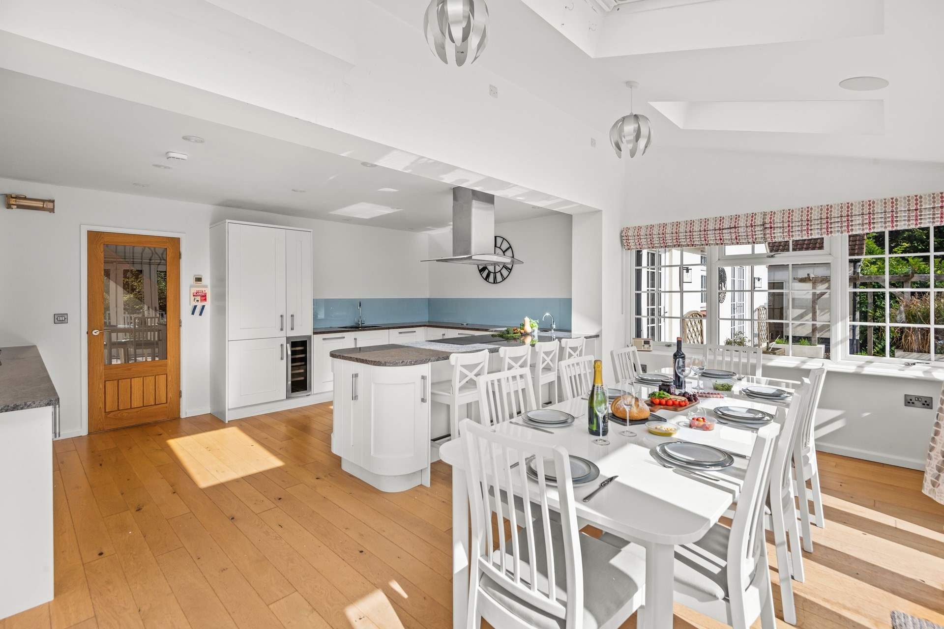The kitchen and dining-area is such a wonderful communal space.