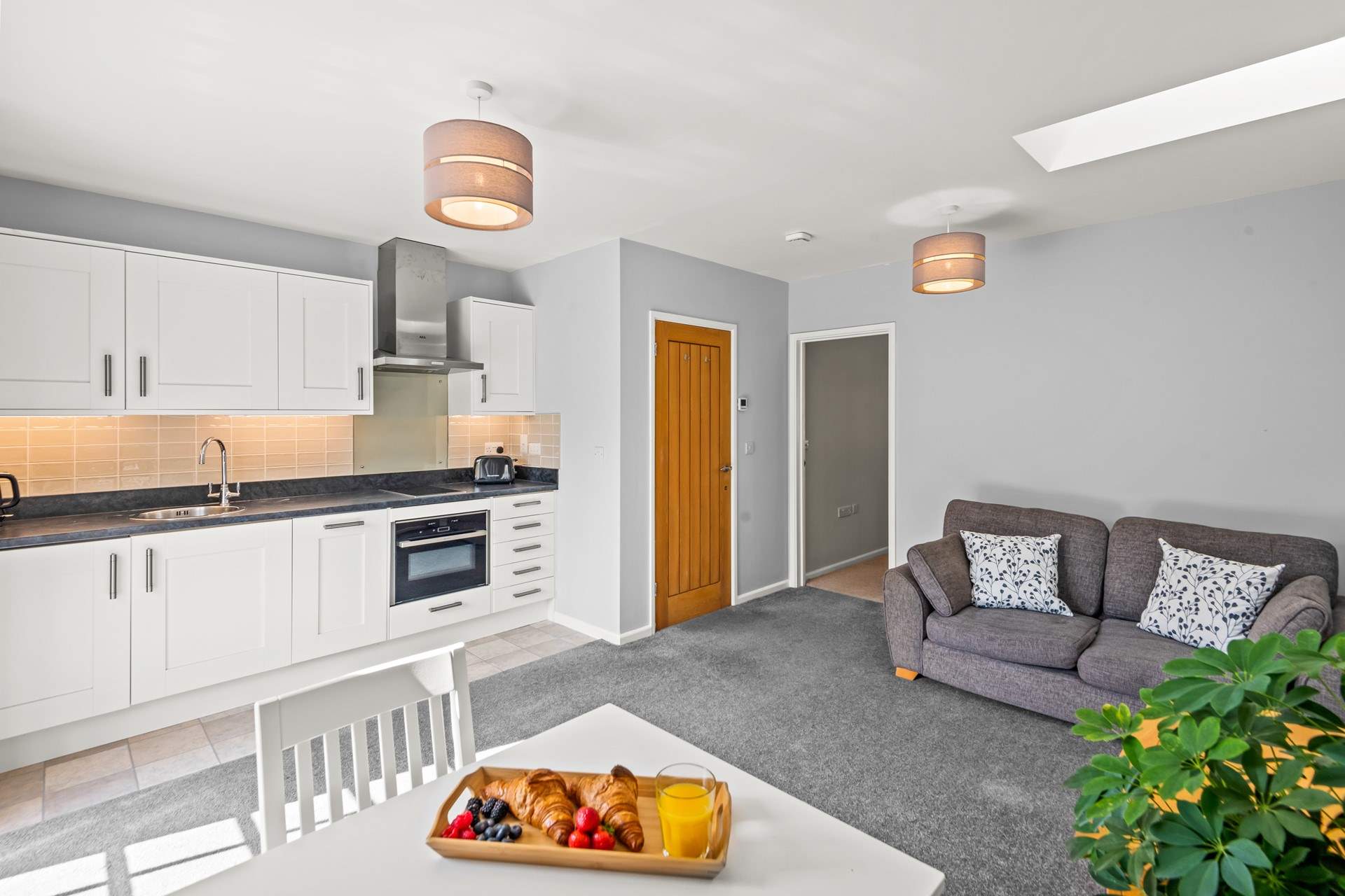 Being fully equipped, the annexe ensures the lucky couple staying here have everything they need.