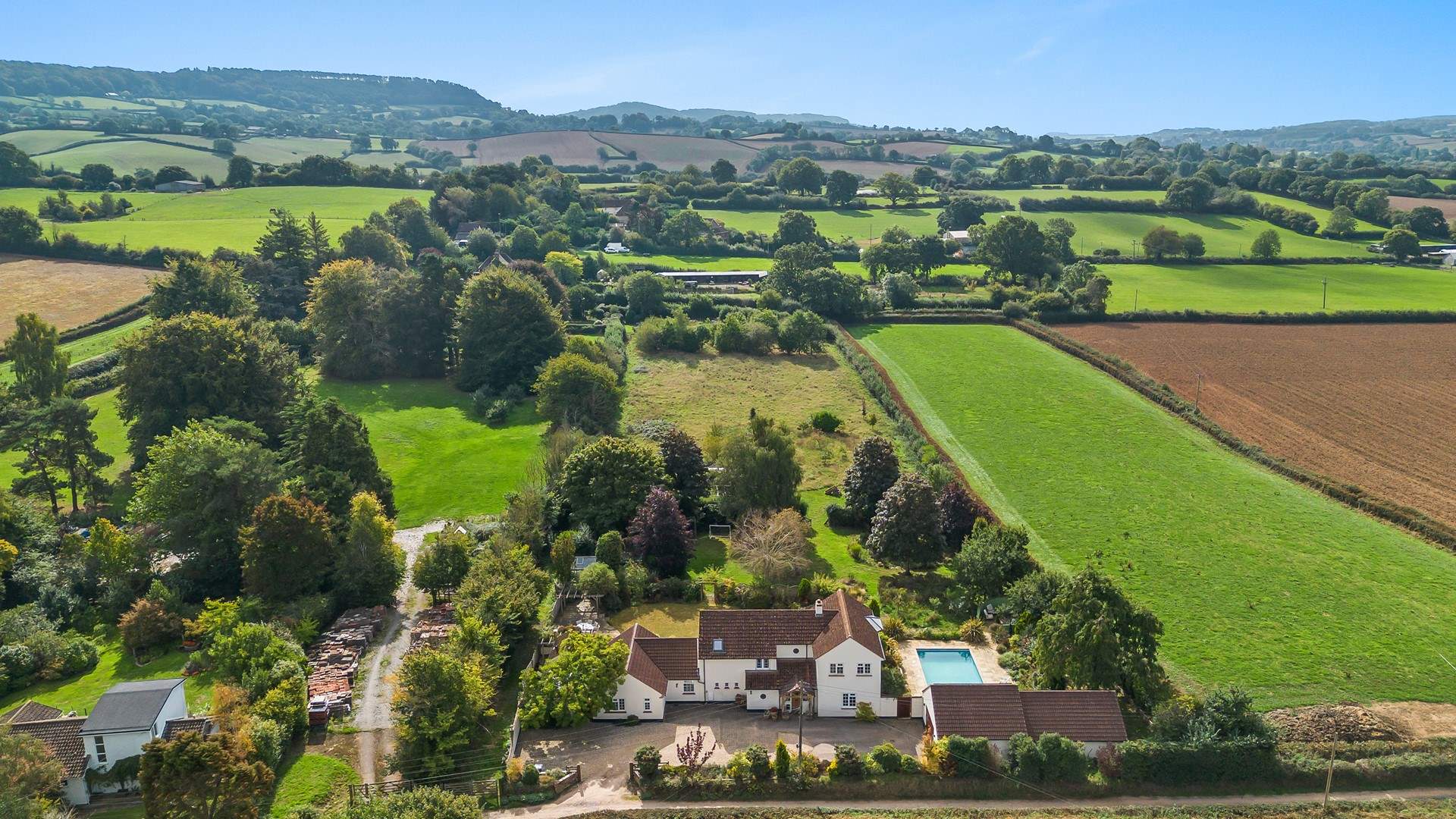 Wychbury is set in a delightful countryside spot surrounded by greenery.