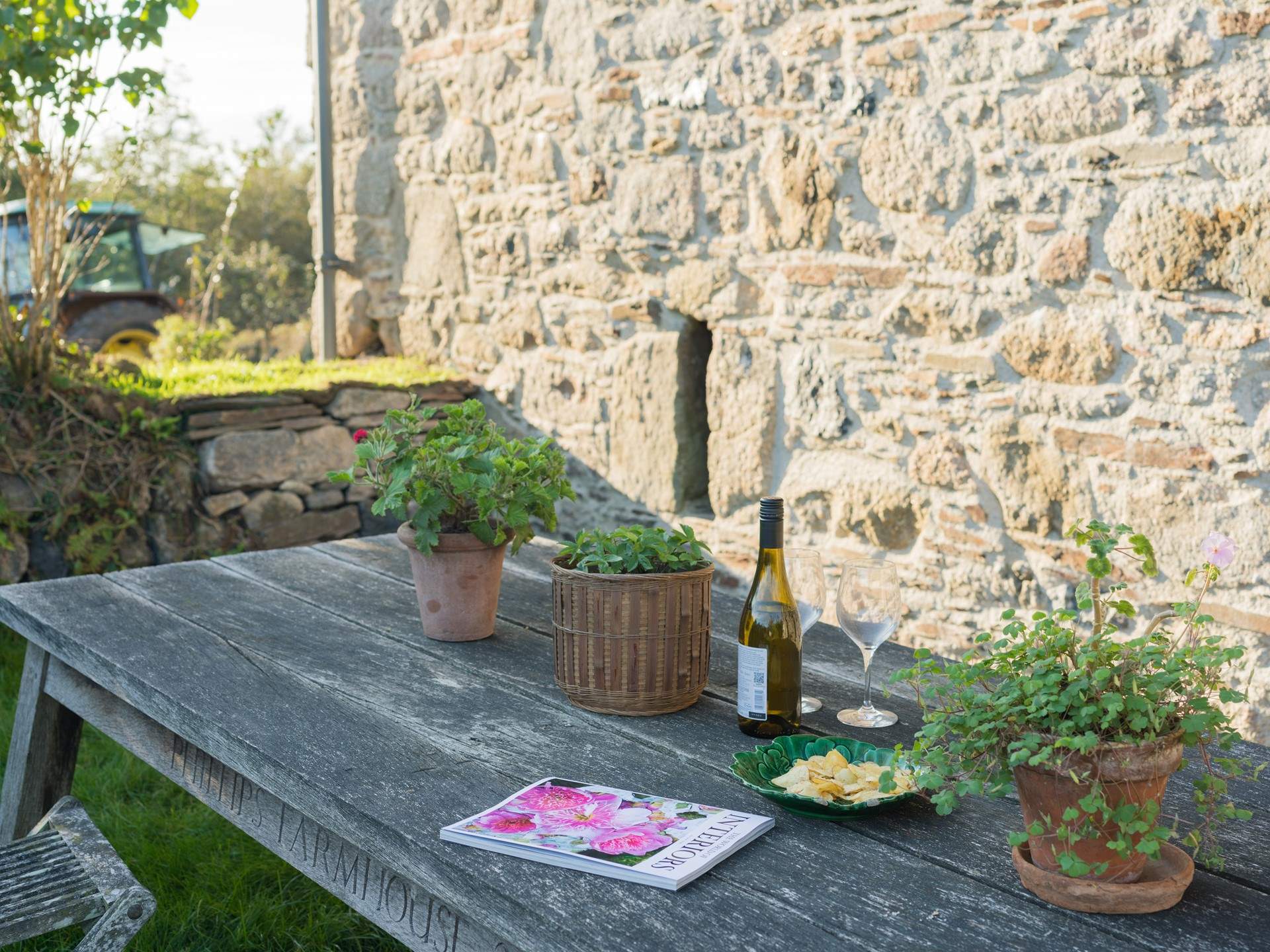 Time to open a bottle, sit back and relax into your surroundings.