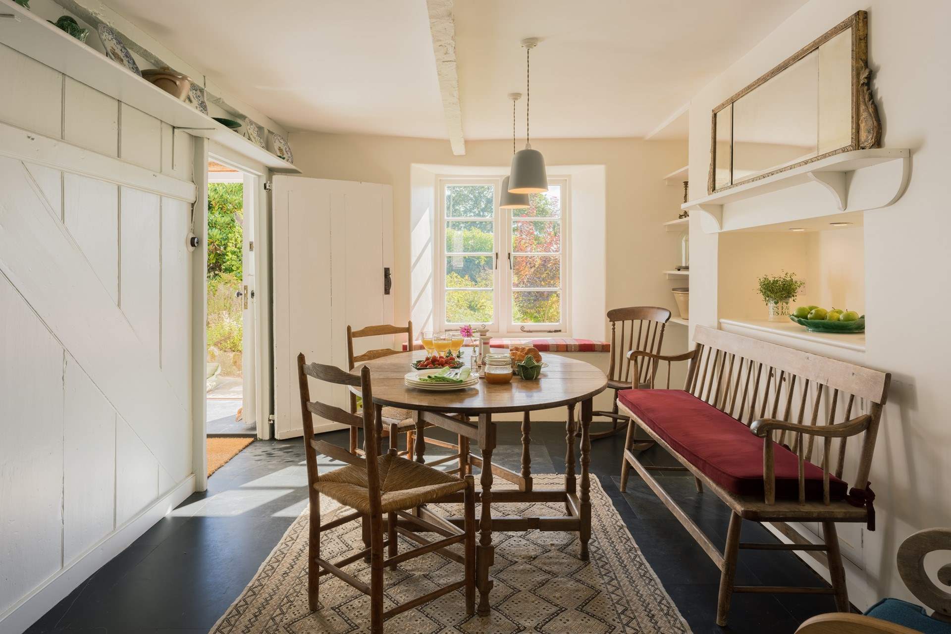 A room that will be filled with conversation, good food and a tipple or two.