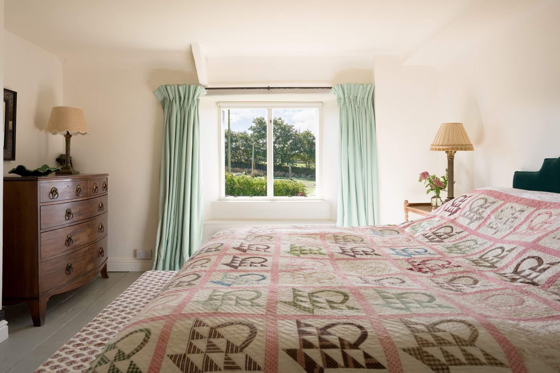 Relax and take in the view in bedroom 1.
