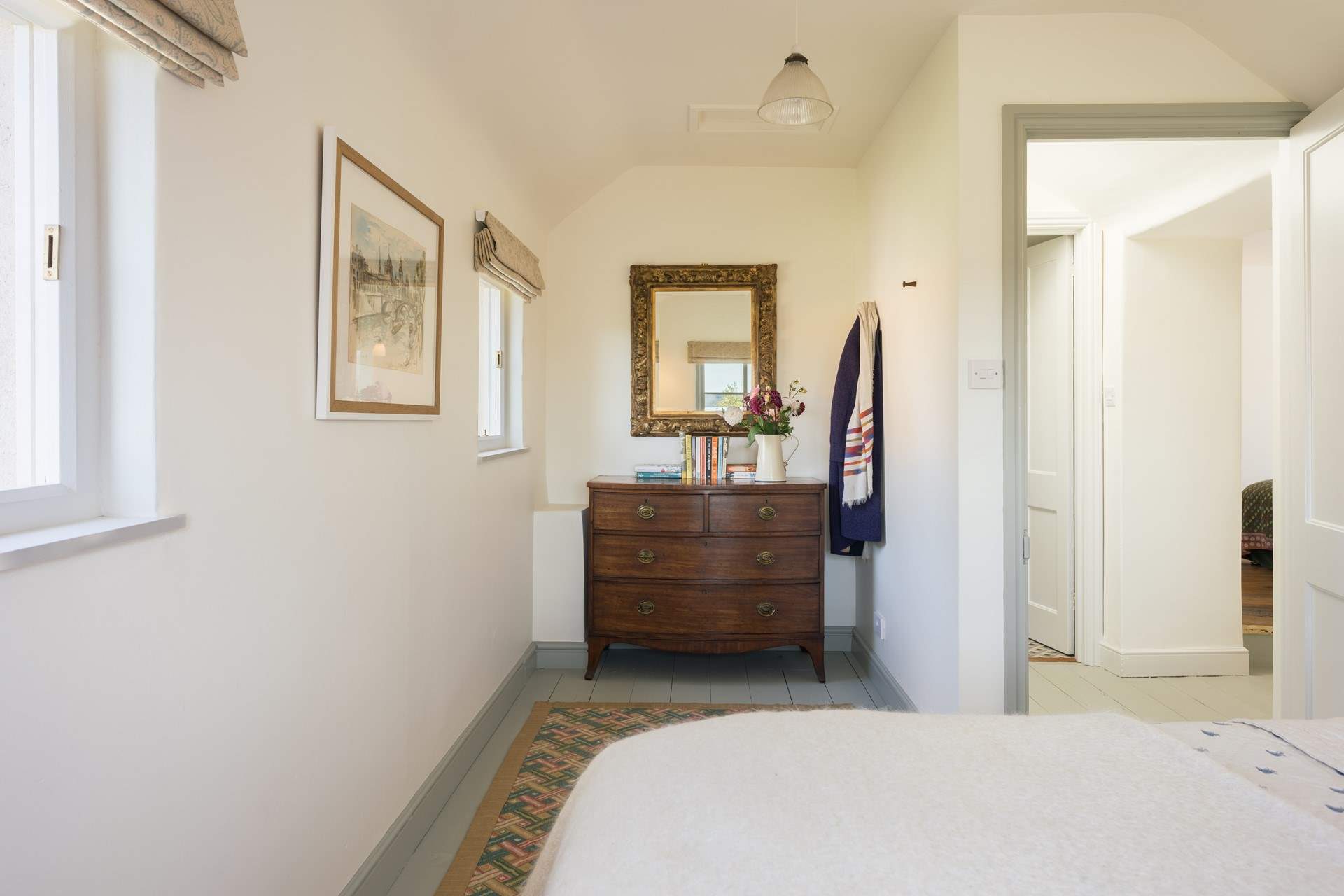 The calmest of settings with beautiful furniture and eye-catching pictures.