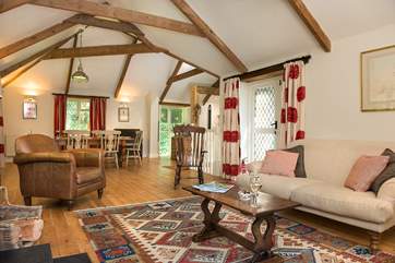 The comfortable living-area.